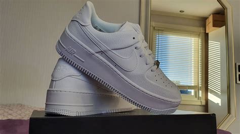 NIKE AIR FORCE 1 SAGE LOW & SHADOW: Unboxing & First 